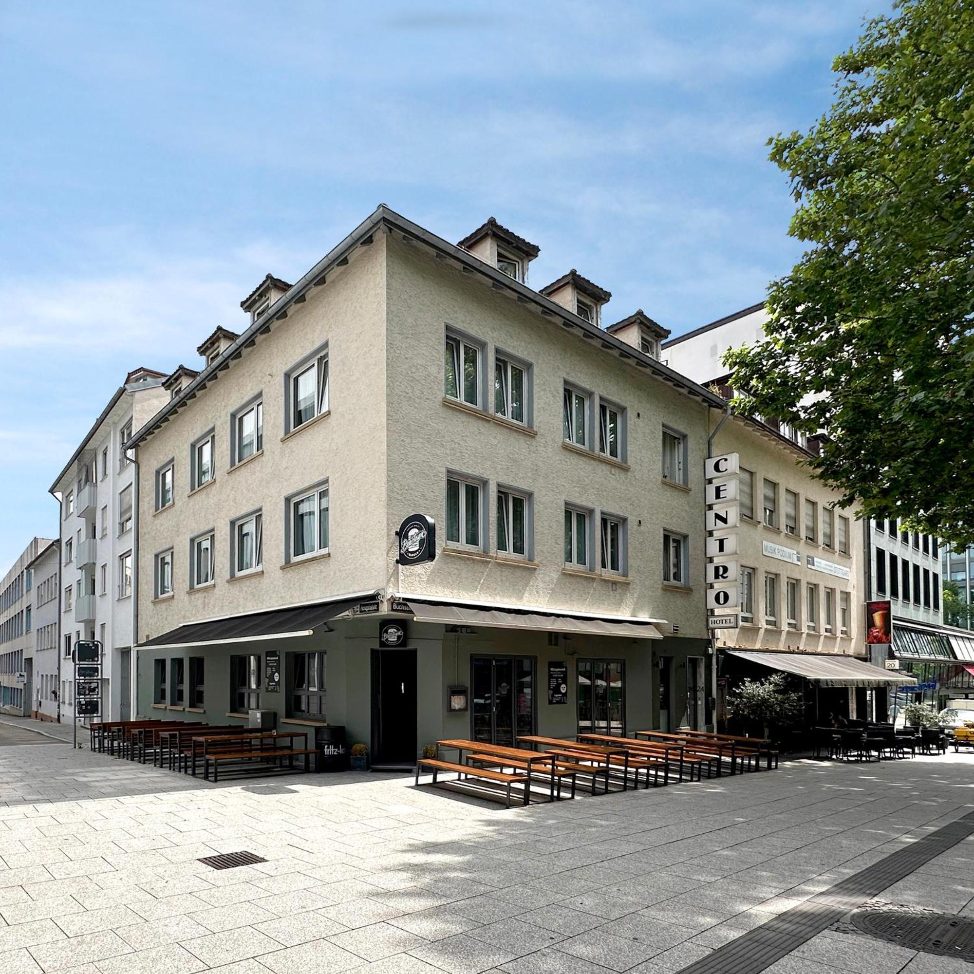 Benztown Hotel Gaestehaus Estugarda Exterior foto